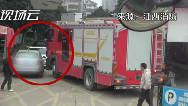 出警5分鐘 被卡 10分鐘！生命通道不容被堵