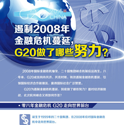 【G20系列圖解】遏制2008年金融危機蔓延 G20做了哪些努力？