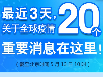 【圖解】最近3天，關于全球疫情20個重要消息在這里！